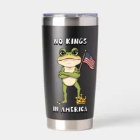 No Kings in America Anti-Trump Protest  Insulated Tumbler