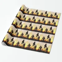 Soybean Sunset Wrapping Paper