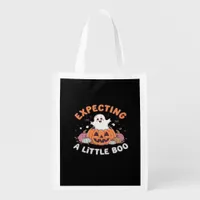 To Be Expecting Little Boo Grocery Bag