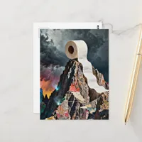 Toilet Paper Mountain Postcard