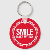 SMILE Make My Day Keychain