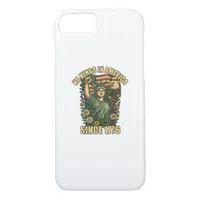 No Kings In America Statue Of Justice For Immigran iPhone 8/7 Case