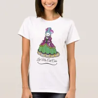 Marie Antoinette cat Rococo Baroque Style Cake eat T-Shirt