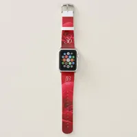 Elegant 36th Rose Wedding Anniversary Celebration Apple Watch Band