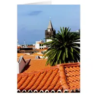 (Portugal) Terracotta Rooftops Card