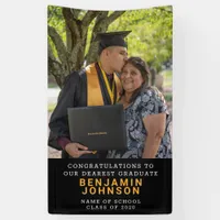 Trendy Vertical Graduate Photo Graduation Banner