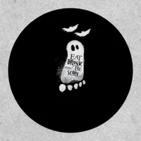 Eat Drink And Be Scary Trendy Graphic Patch
