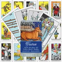 Taurus the Bull Zodiac Sign Fortune Telling Tarot Cards