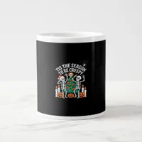 Creepy Funny Skeleton Halloween Spooky Giant Coffee Mug