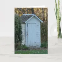 Outhouse Card