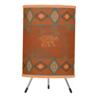 Southwest Canyons Petroglyphs Tripod Lamp