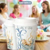 Underwater Baby Shower Themed Paper Cups