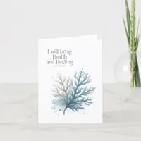 Christian Get Well Card: Blessings for a Speedy Re Thank You Card