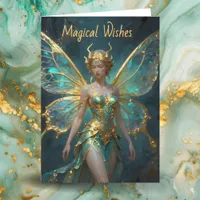 Magical Wishes for an Enchanted Birthday Card