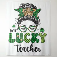 One Lucky Teacher - St. Patrick's Day  Tapestry