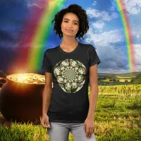 Vintage Blarney Castle & Shamrocks Kaleidoscope T-Shirt