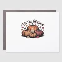 Tis The Season Football Car Magnet