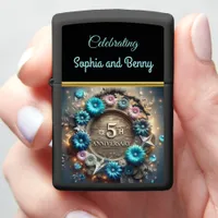 Circle of Growth: Fifth Anniversary Design Zippo Lighter