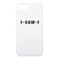 F-Caw-F Essential Simple Clean iPhone 8/7 Case