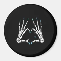 Skeleton Hand Classic Halloween Magnet