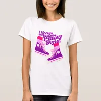  Funny Pop Culture Punky Style Slogan T-Shirt