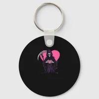 Heart Hands Reaper Classic Meme Keychain
