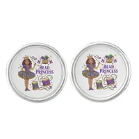 Bead Princess - Mardi Gras Cufflinks