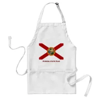 Florida State Flag Adult Apron
