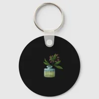 Whimsigoth Apothecary Vase Classic Keychain