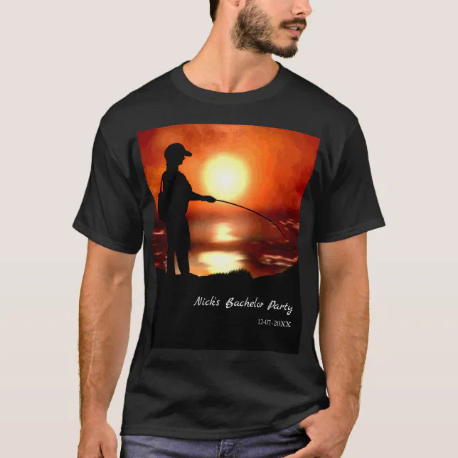 Fishing bachelor party Fishing lover Fishing party T-Shirt