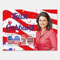 Tulsi Gabbard for President 2020 Election Sign