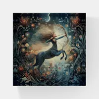 Sagittarius Zodiac Astrology Mystical Birthday Paperweight