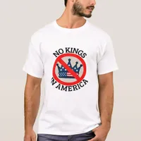 No Kings In America Retro Classic T-Shirt