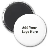 Add Your Logo Personalize Business Logo Magnet