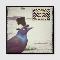 Halloween Grackle Magnet