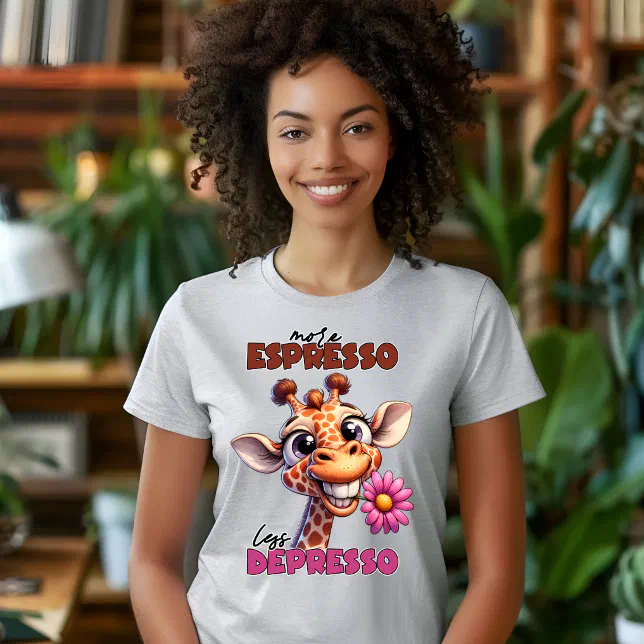 Chuckling Giraffe: The Funny Giraffe T-Shirt