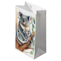 Wildlife Animals Koala Small Gift Bag