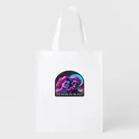 Till Death Do Us Part – Sloth and Soulmate Grocery Bag