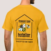 Funny Mason Bee Hotelier T-Shirt