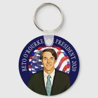 Beto O'Rourke for President 2020 US Election Keychain