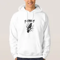 F Caw F Crow, F-Caw-F Funny Bird Saying Meme Hoodie