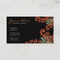 Fractal-opus w/ Logo Business Card