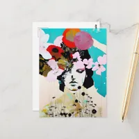 The Abstract Woman Postcard