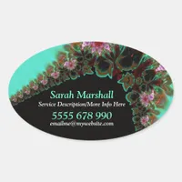 Floralia Lace Artistic Label Sticker