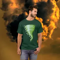 Fartnado Green Gas Tornado Dark Colored Unisex T-Shirt