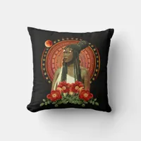 Goddess Throw Pillow