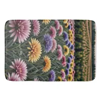 Field of colors bath mat