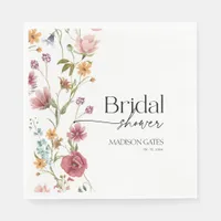 Bridal Shower Floral Napkins