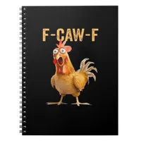 Chicken F-Caw-F Funny Trendy Notebook