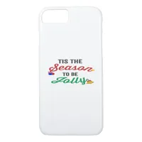 Tis The Season To Be Careful Classic Stickers iPhone 8/7 Case